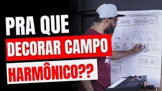 COMO DECORAR O CAMPO HARMÔNICO?