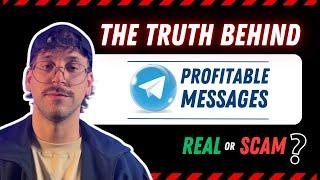 Profitable Messages, don't fall for it! - (( NEW ALERT!)) IS IT A SCAM? Profitable messages app.