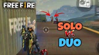 Solo Vs Duo | Funny Meet Up| Riteshology Gaming | Free Fire India