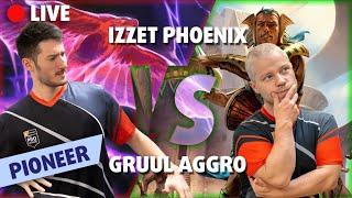 Feature Match Live | Pioneer | Izzet Phoenix Vs Gruul Aggro