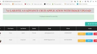 Laravel 6 Tutorial : C.R.U.D Operation with Image upload & Pagination from Scratch #2 Source code
