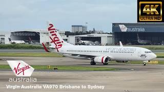  Virgin Australia VA970 Brisbane to Sydney  Experience4k