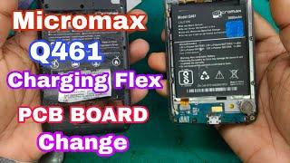 Micromax Q461 Charging Flex PCB Board Change||Micromax  Canvas Juice 4G Q461 USB Charging Flex Port