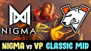 NIGMA vs VP classic mid — MIRACLE Ember vs NOONE Tiny