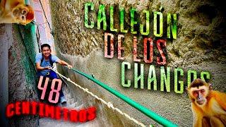 EL CALLEJÓN MÁS ANGOSTO DE TODA LA CIUDAD  SOLO 48 CENTÍMETROS️️