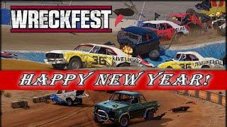 WreckFest: Happy New Year Wrecks and Fire! TheCombustionGamer