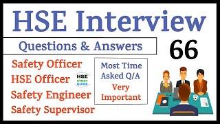 HSE Officer Interview Most Time Asked Questions & Answers | Safety Officer Interview Q/A For Fresher