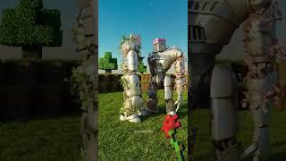 Minecraft RTX: What if ~20 BABY GOLEM #Shorts