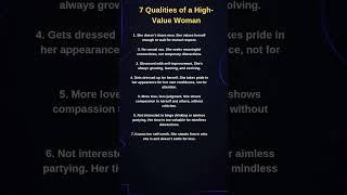 The Psychology Behind a High-Value Woman's Mindset