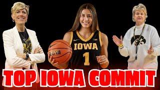 #2 Ranked Addie Deal Commits to Iowa and Takes Official Visit With Caitlin Clark