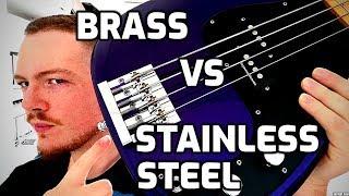 Hipshot Kickass - Brass vs Stainless Steel saddles