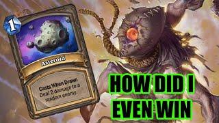 How did i manage to beat 4 Skulking Gheist | Asteroid Shaman