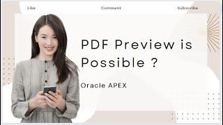 Oracle APEX- PDF Preview in Page #oracle #oracleapex #apex