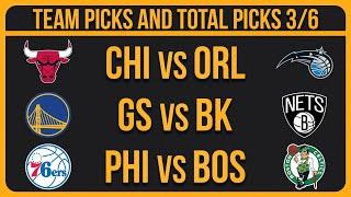 NBA Picks Today 3/6/25 NBA Picks and Predictions NBA Bets Today