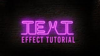 Neon Text Effect | Sony Vegas Tutorial #9 [2 WAYS]