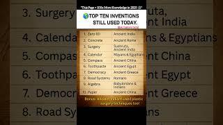 TOP 10 INVENTION     #shorts #motivation #success