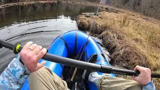 ICE OFF FISHING'S HOT! - Mountain Lake Fly Fishing for Cutthroat Trout in a Packraft