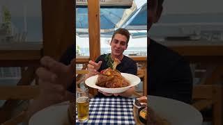 This Pork Knuckle is INSANE! BEST in UAE. Authentic German Food #dubaifood #dubai #oktoberfest