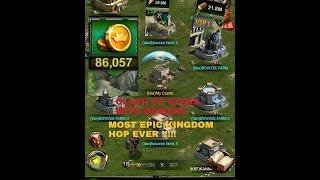 Clash of kings WORLD RECORD fastest LVL 15 castle ever ON VIDEO