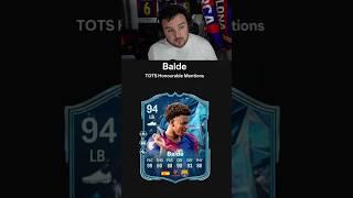 TOTS BALDE SBC IS HERE AND HE IS INCREDIBLE! ⭐