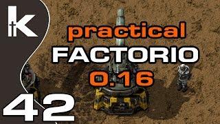 Practical Factorio 0.16 Episode 42 | Tanks and Artillery | Factorio Let's Play