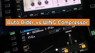 Auto Rider Plugin vs WING Compressor in Behringer WING