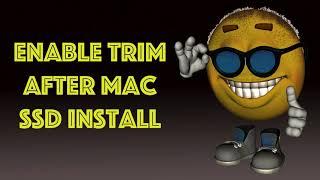 Enable Trim After Mac SSD Install_v3.0