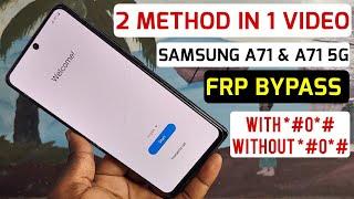 Samsung A71 Frp Bypass Android 11 | Samsung A71 5G Google Account Remove