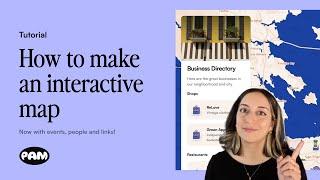 How to make an interactive map for your website