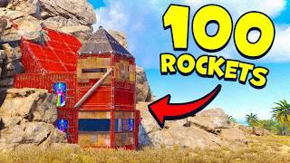 NEW GOD ROCK BASE [ 100 ROCKETS ] - rust base design