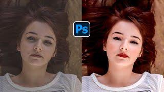 photo color correction in photoshop 2023 Tutorial! #photoshop2023