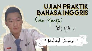 CHO YONGGI (MONOLOGUE/EXPLANATION) - XII IPA 1 ENGLISH PRACTICAL EXAMINATION