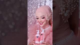 TUTORIAL HIJAB FAVORIT PENGANTIN #riaspengantin #tutorialhijab #shorts