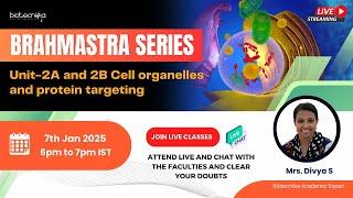 Brahmastra series  - Unit-2A and 2B Cell organelles and protein targeting