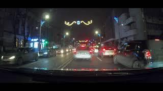 CHIȘINĂU Moldova - Dash Cam Driving Tour 4K UHD | Christmas time