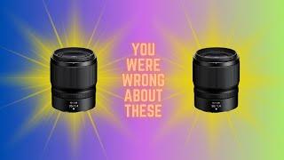 Everyone Got These Lenses WRONG… Here’s the Truth About Nikon’s 35mm f1.4 & 50mm f/1.4!