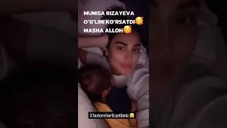 MUNISA RIZAYEVA O’G’LINI KO’RSATDIMASHA ALLOH🫶️ #shorts #short #munisa_rizayeva