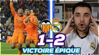 REMONTADA ÉPIQUE et SCANDALE ! VINICIUS JR expulsé ! Résumé FC Valence 1-2 Real Madrid