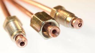 How to  make copper Brake Pipes. R4UL TV