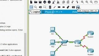 Packet Tracer V7.2 - Investigate Unicast, Broadcast, and Multicast Traffic