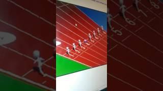 Sprinter game: Highest time versing with Galaxy athletic meets.
