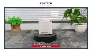 TUTORIAL Pairing ke Aplikasi: Smart Sensor Kit - Door Sensor SSK02 | FANTECH SMART LIFE