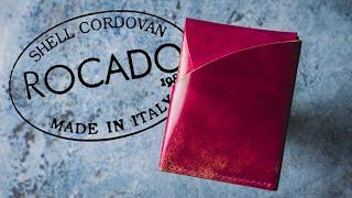 Making the Best EDC Wallet in Shell Cordovan Leather