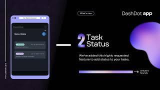DashDot - Todo List, Pomodoro Timer, and Ambient Sounds