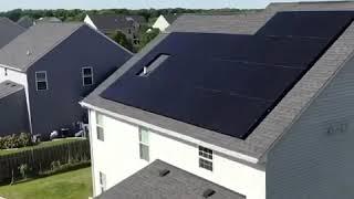 Phillips household - Plainfield solar install