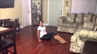 Stephanie Carvajal lower back stretches