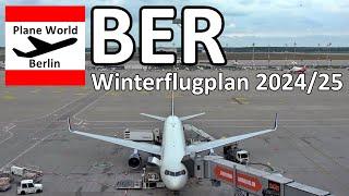 BER Winterflugplan 2024/2025 - Flughafen Berlin Brandenburg Highlights