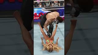 The Rock vs Rhea Ripley Part 2 #wwe #wrestling #wwe2k22 #wwe2k23 #wwe2k25 #sexy video