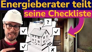 Sanierung Schritt für Schritt: 1. Die Bestandsaufnahme [inkl. Checkliste vom Energieberater]