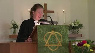 Sept 11, 2022 Sermon @ Martin Luther Church Toronto with  Pastor Annika Klappert